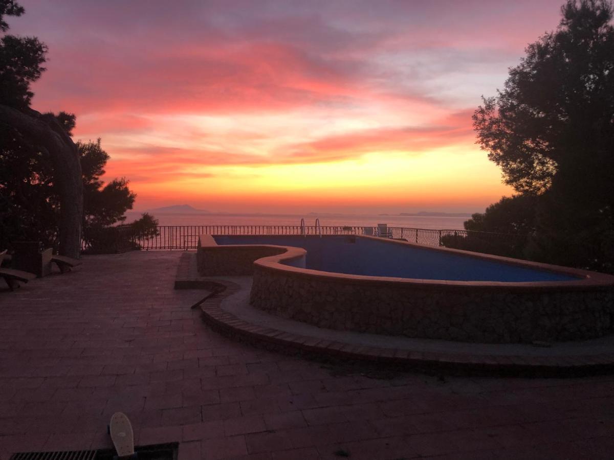 Villa La Galetta Vico Equense Bagian luar foto