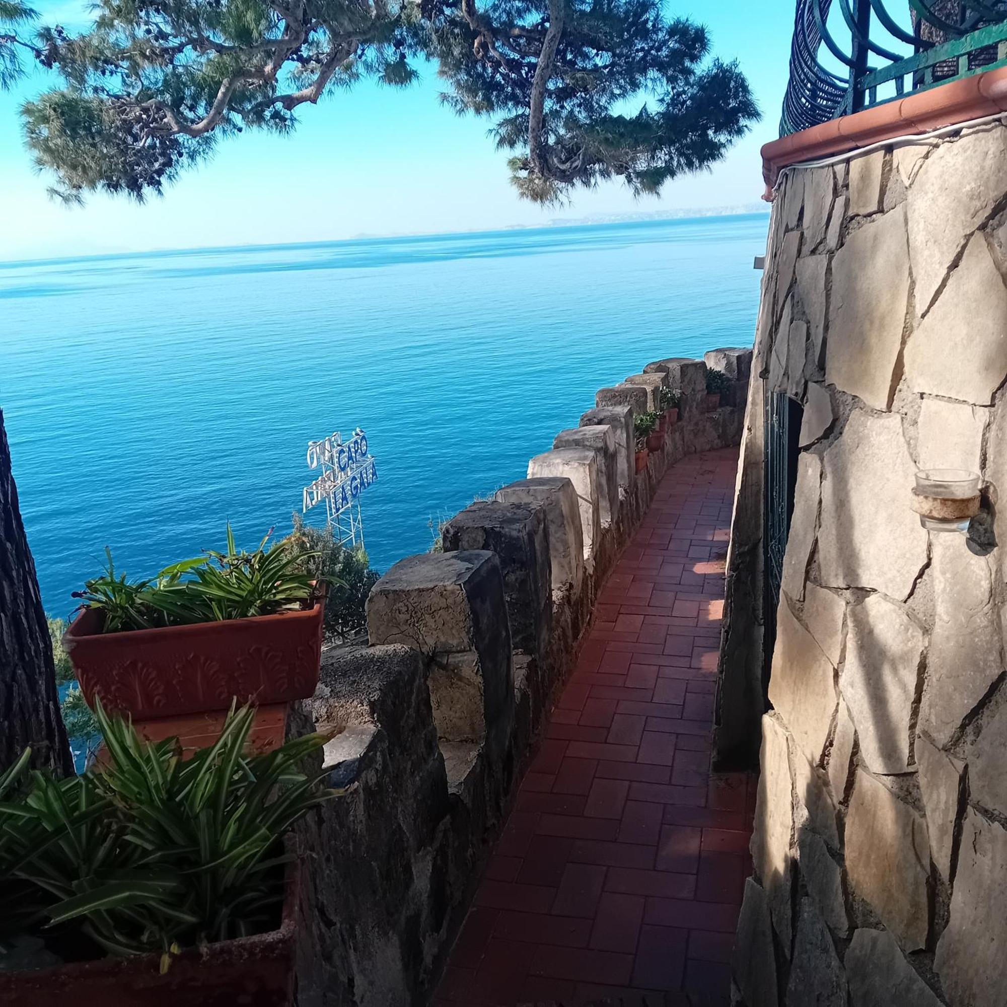 Villa La Galetta Vico Equense Bagian luar foto
