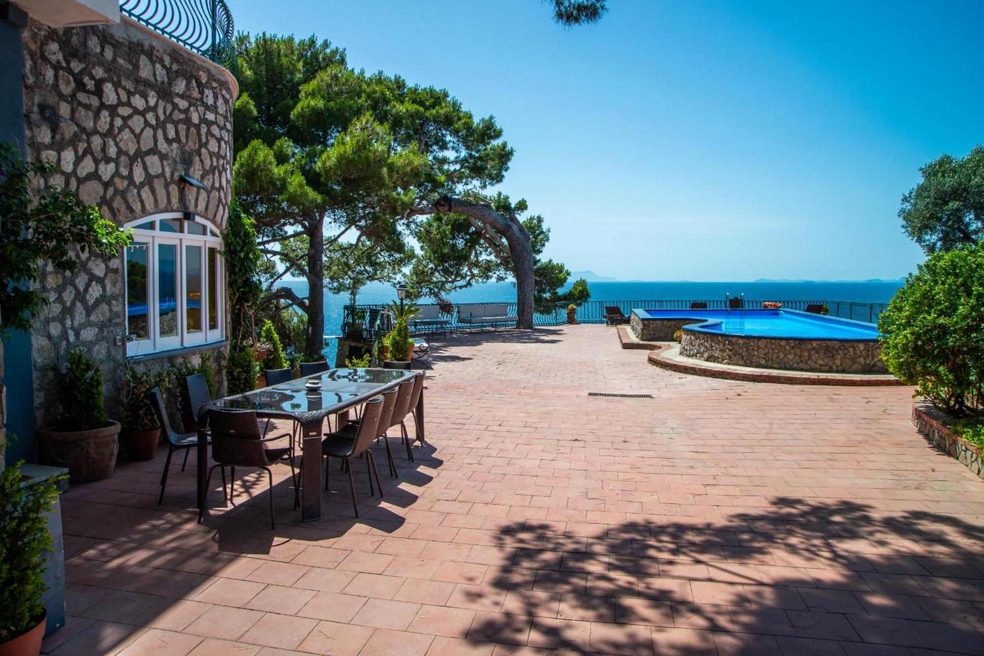 Villa La Galetta Vico Equense Bagian luar foto