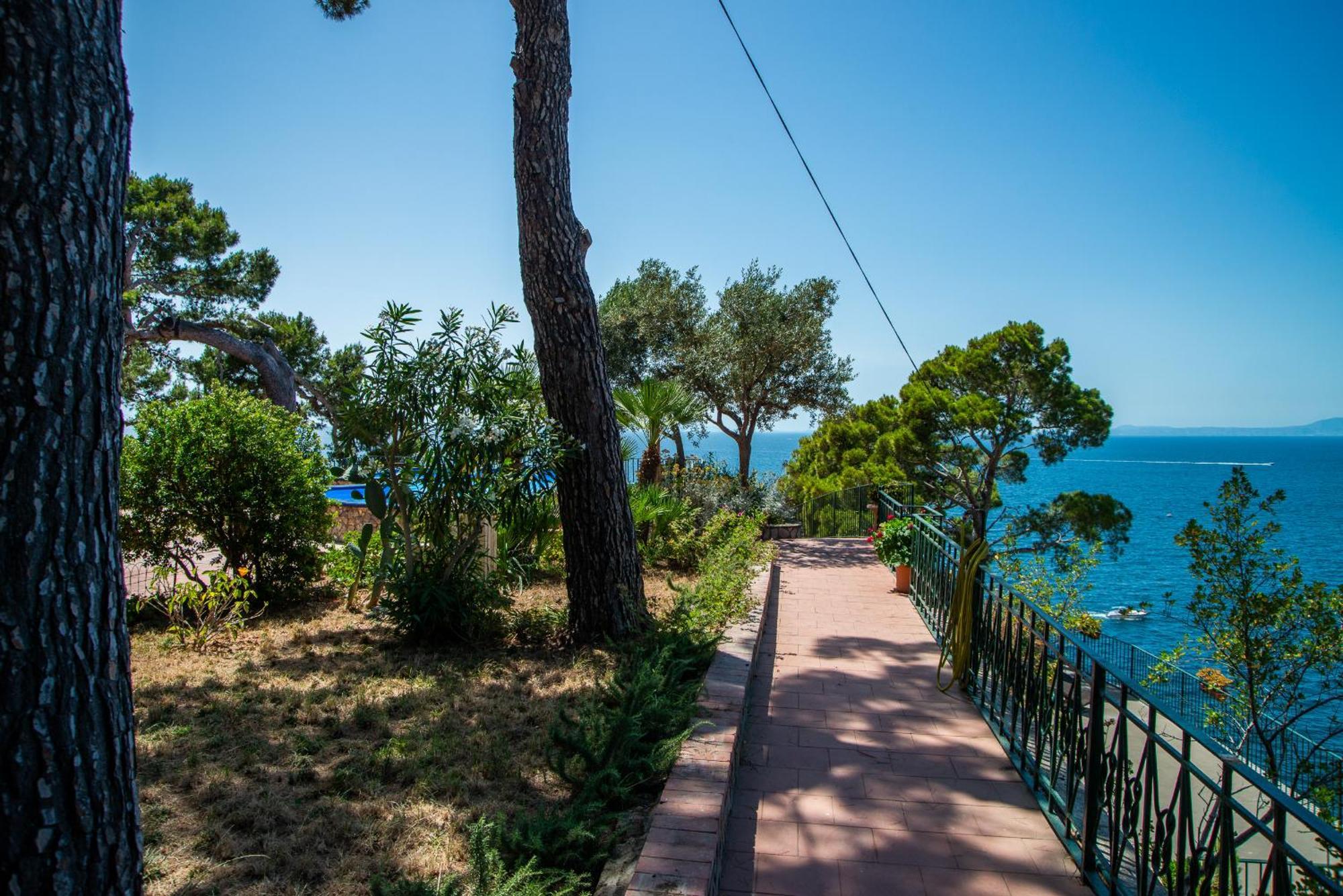 Villa La Galetta Vico Equense Bagian luar foto