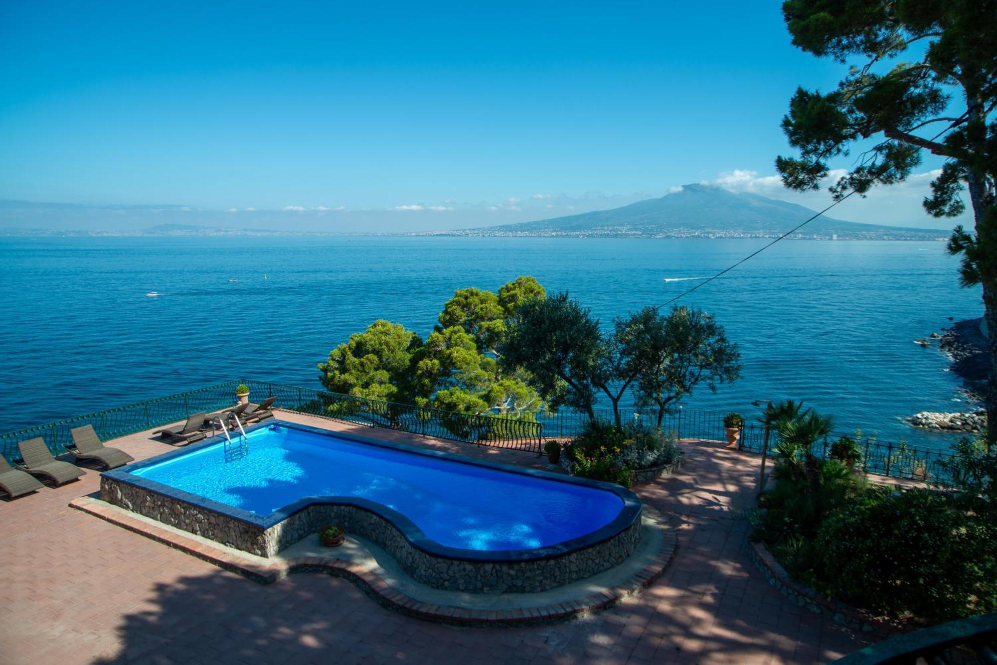 Villa La Galetta Vico Equense Bagian luar foto