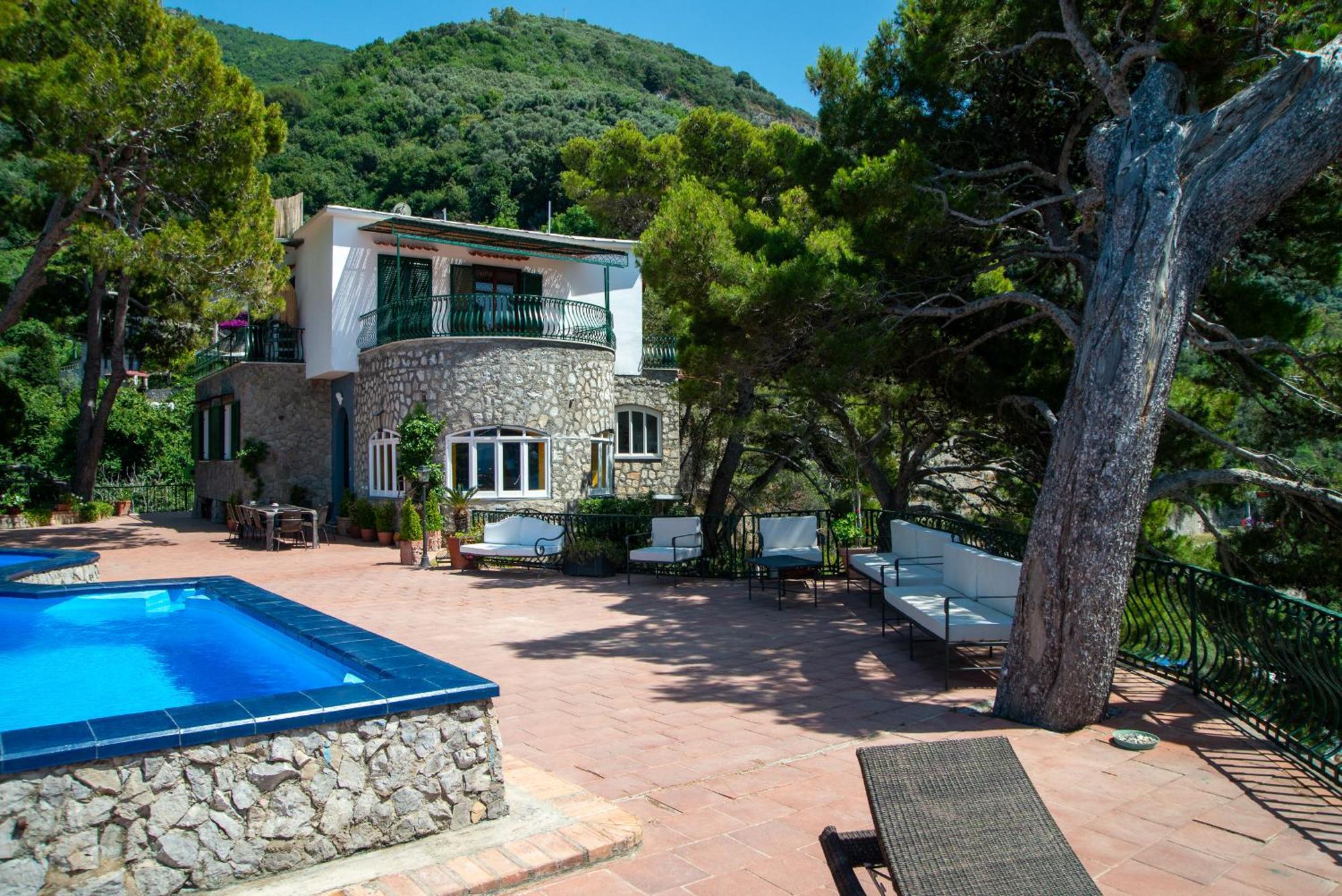Villa La Galetta Vico Equense Bagian luar foto