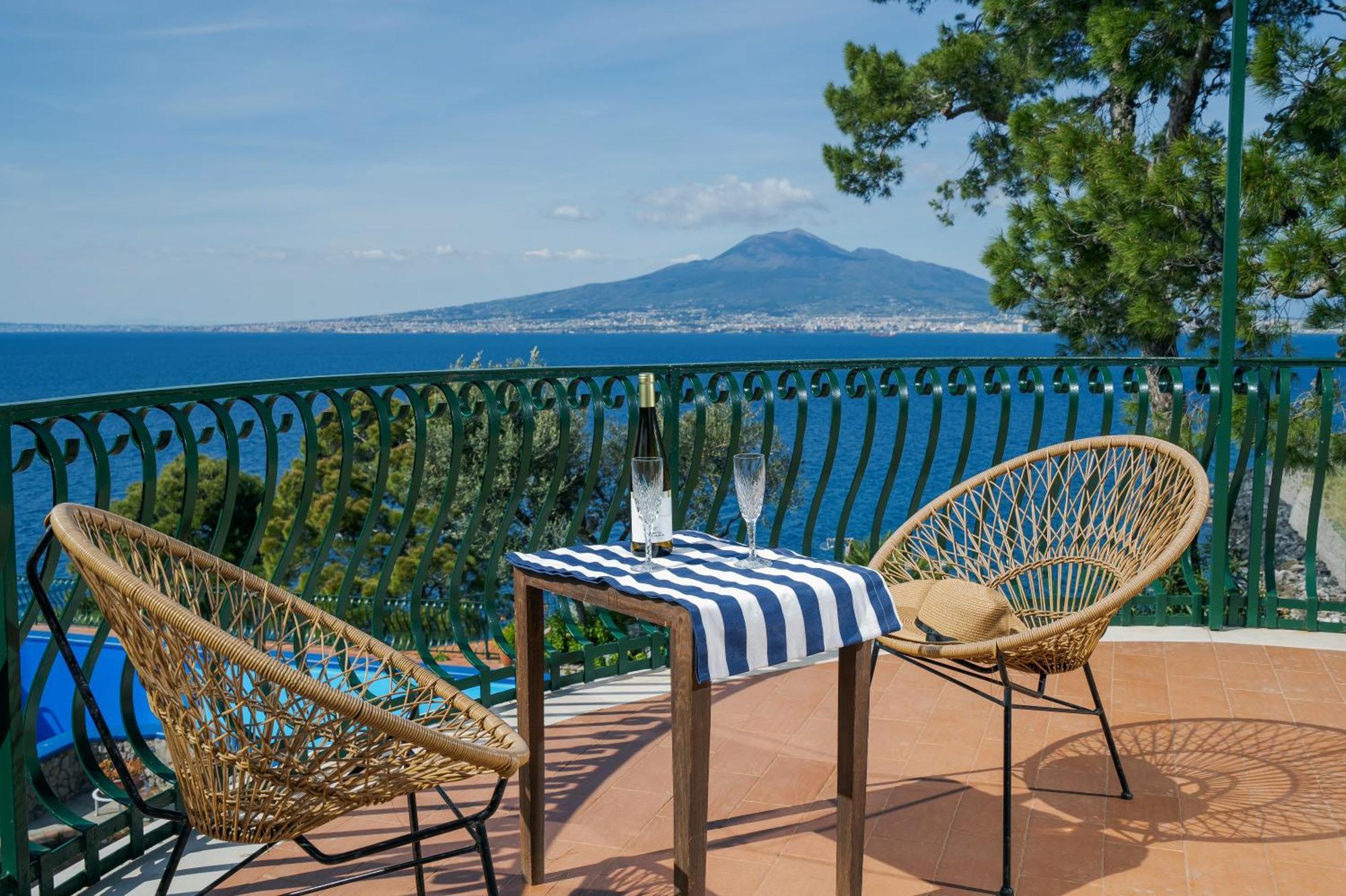 Villa La Galetta Vico Equense Bagian luar foto