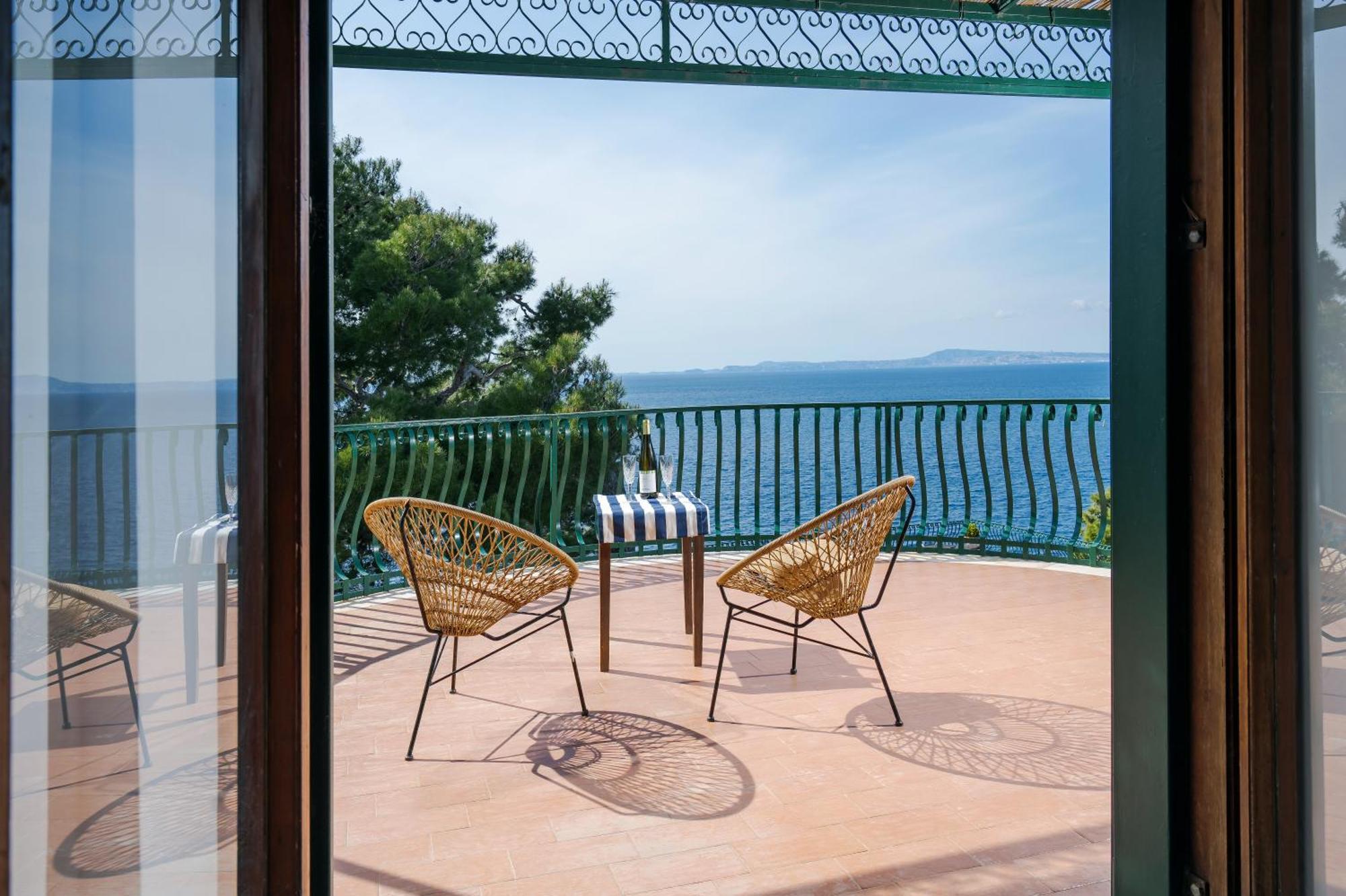 Villa La Galetta Vico Equense Bagian luar foto