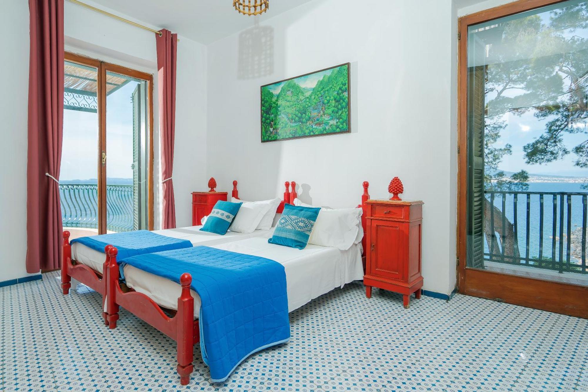 Villa La Galetta Vico Equense Bagian luar foto